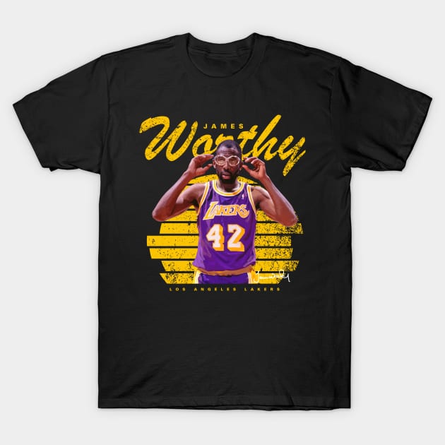 James Worthy T-Shirt by Juantamad